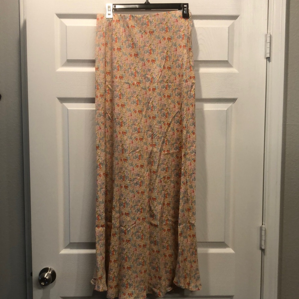 Carly Jean Floral Maxi Skirt